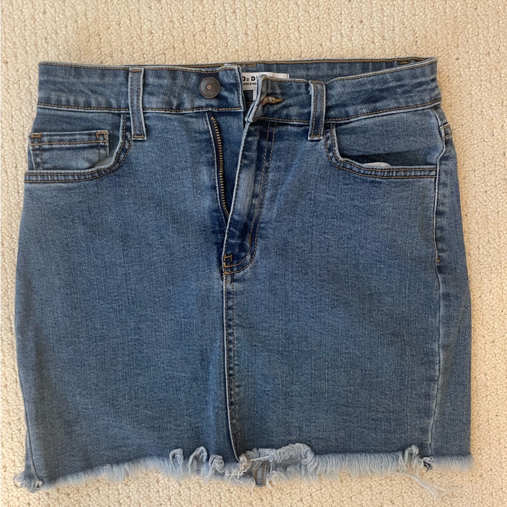 Medium Wash Denim/Jean Skirt
